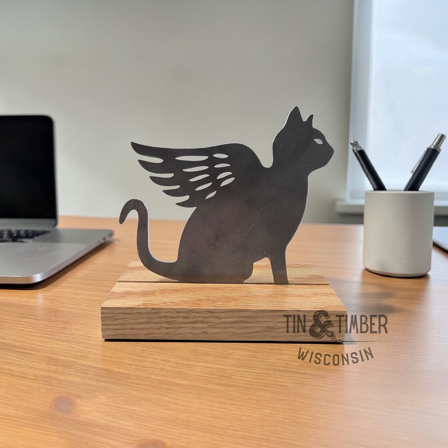 Cat with Angel Wings - Pet Memorial