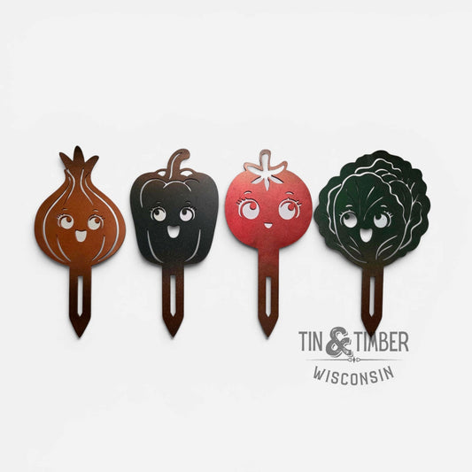 Vegetable Garden Stake - Various Styles