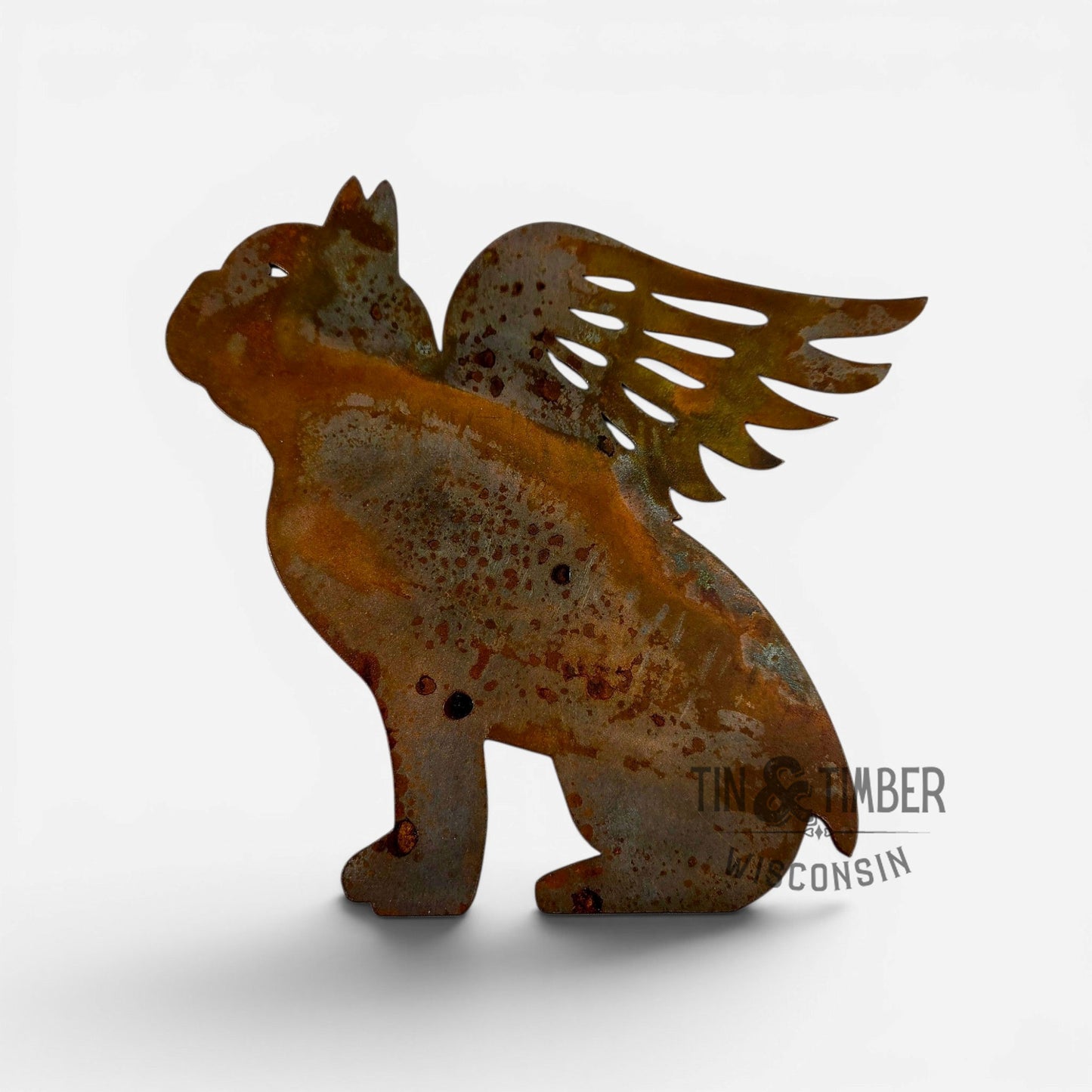French Bulldog with Angel Wings - Pet Memorial