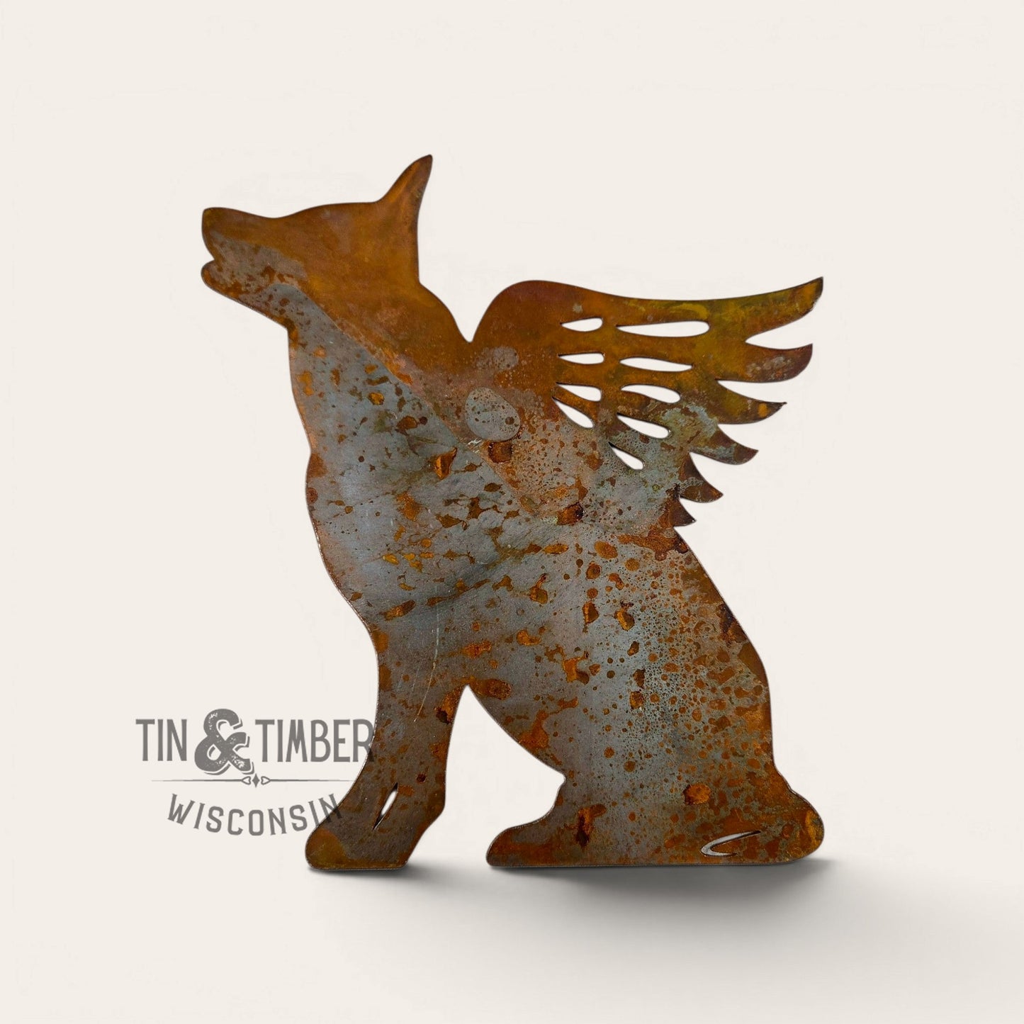German Shepherd Dog with Angel Wings - Pet Memorial