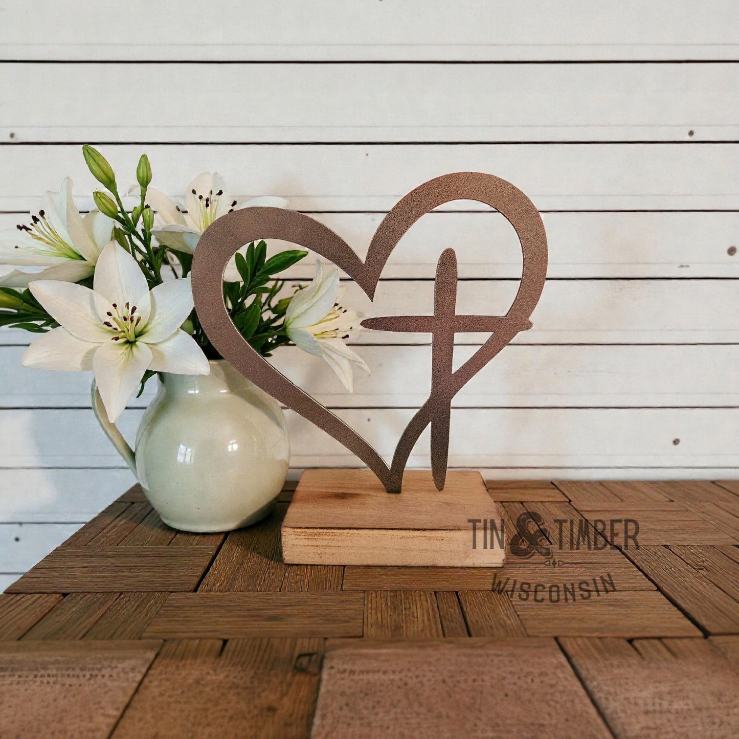Heart Cross on Base