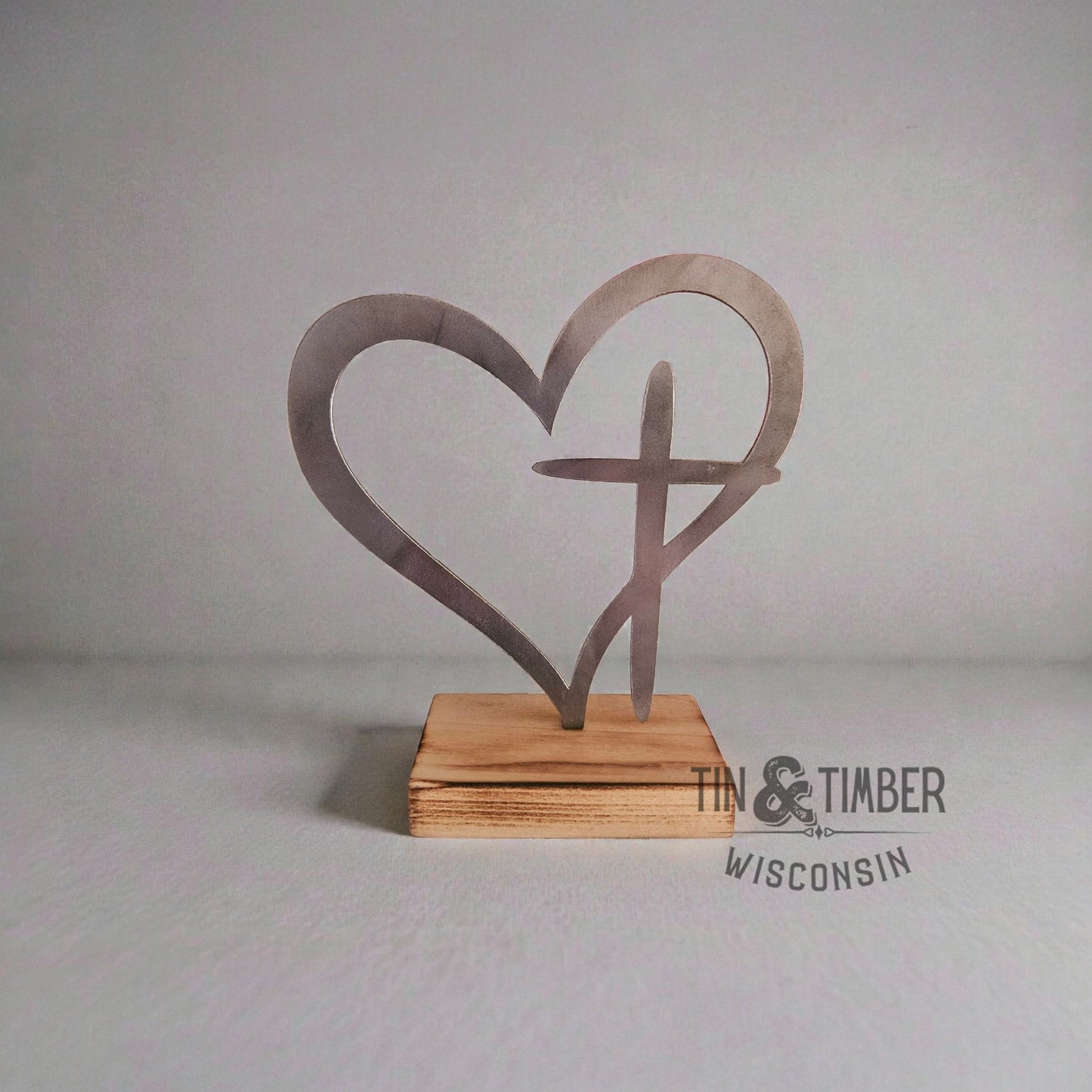 Heart Cross on Base