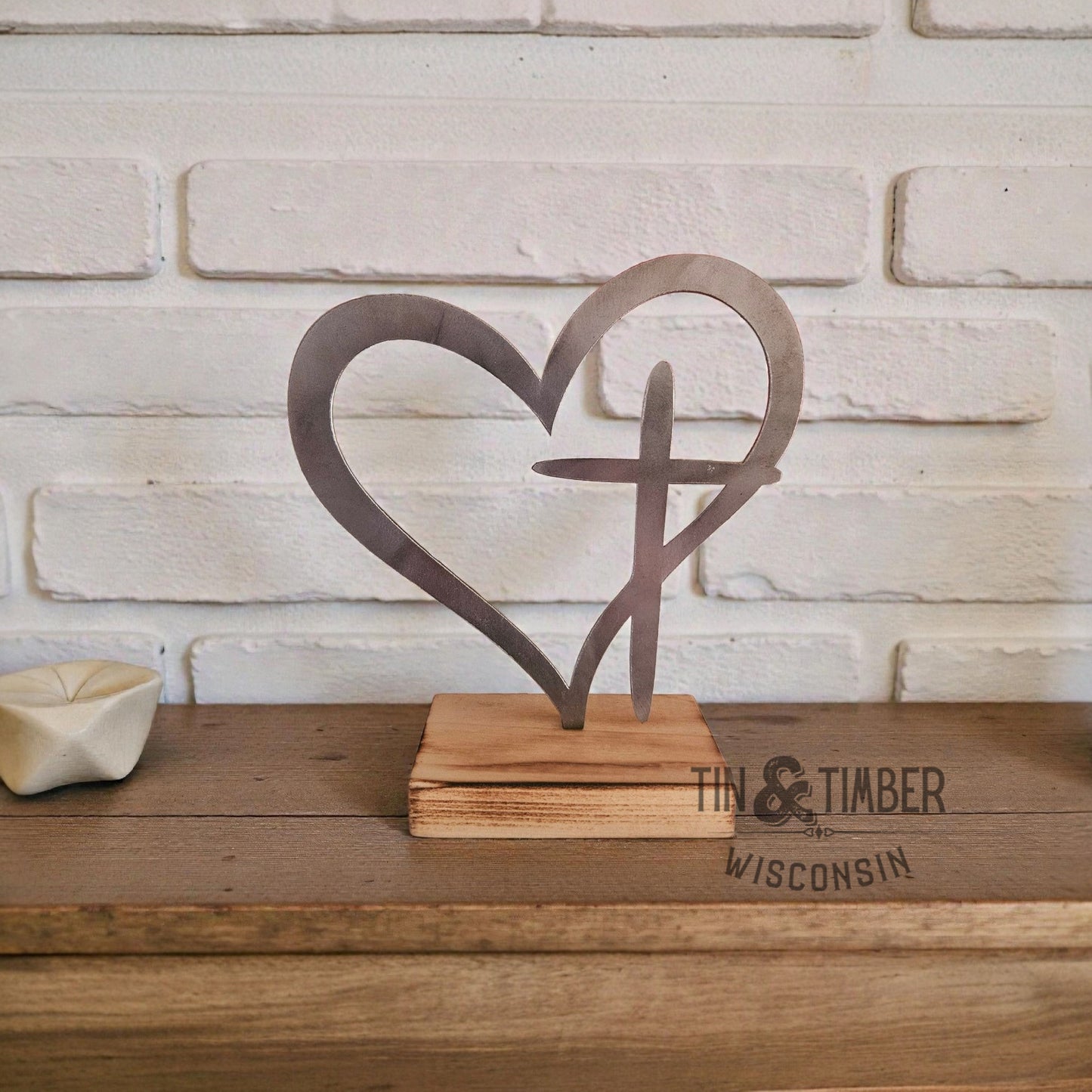 Heart Cross on Base