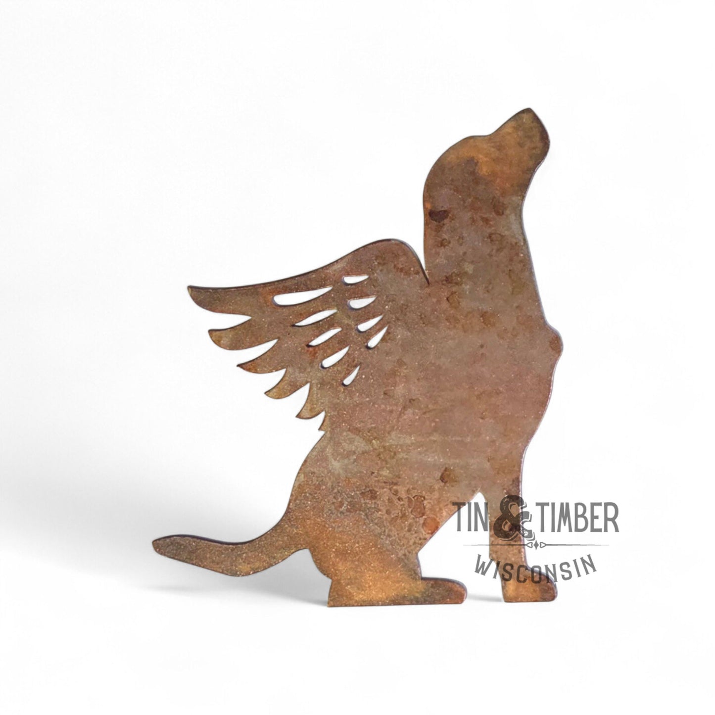 Labrador Dog with Angel Wings - Pet Memorial