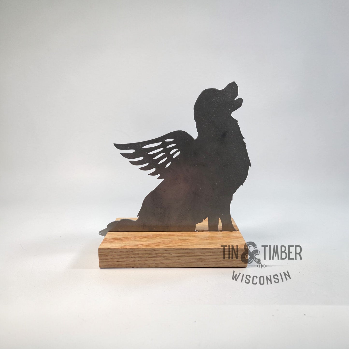 Retriever Dog with Angel Wings - Pet Memorial