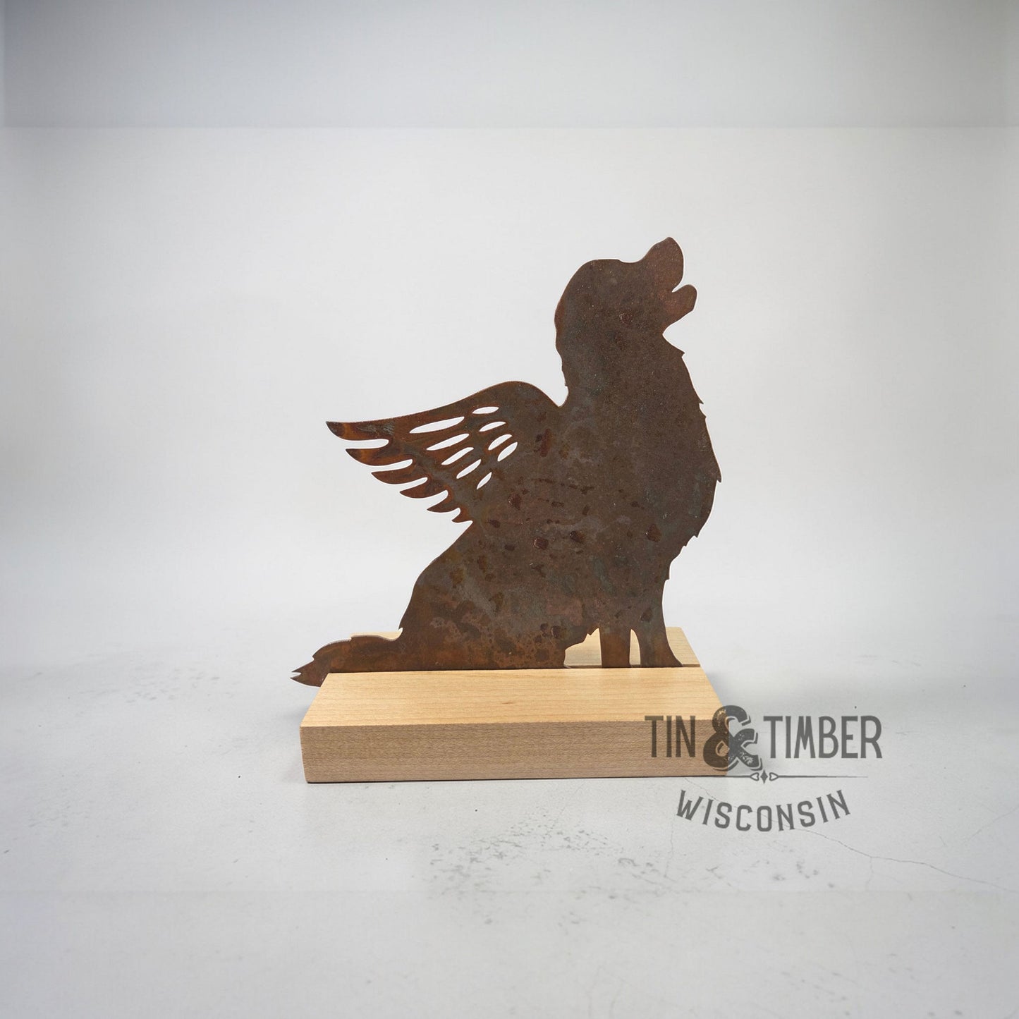 Retriever Dog with Angel Wings - Pet Memorial